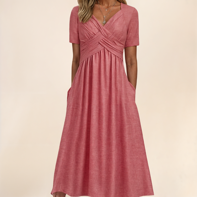Adrianna Flattering Elegance Dress