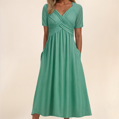 Adrianna Flattering Elegance Dress