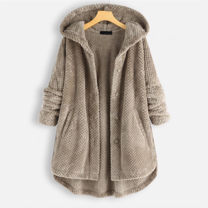 Amelia | Cosy Hooded Fleece Jacket