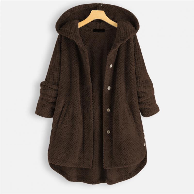 Amelia | Cosy Hooded Fleece Jacket