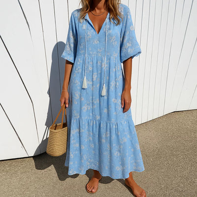 Sarah Boho Tummy Coverage Dress