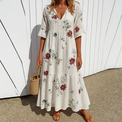 Sarah Boho Tummy Coverage Dress