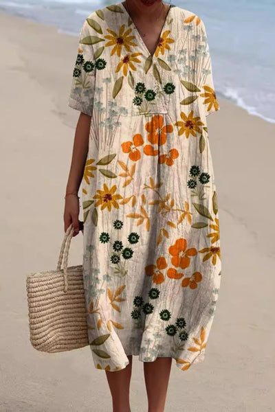 Isabel Floral Elegance Dress