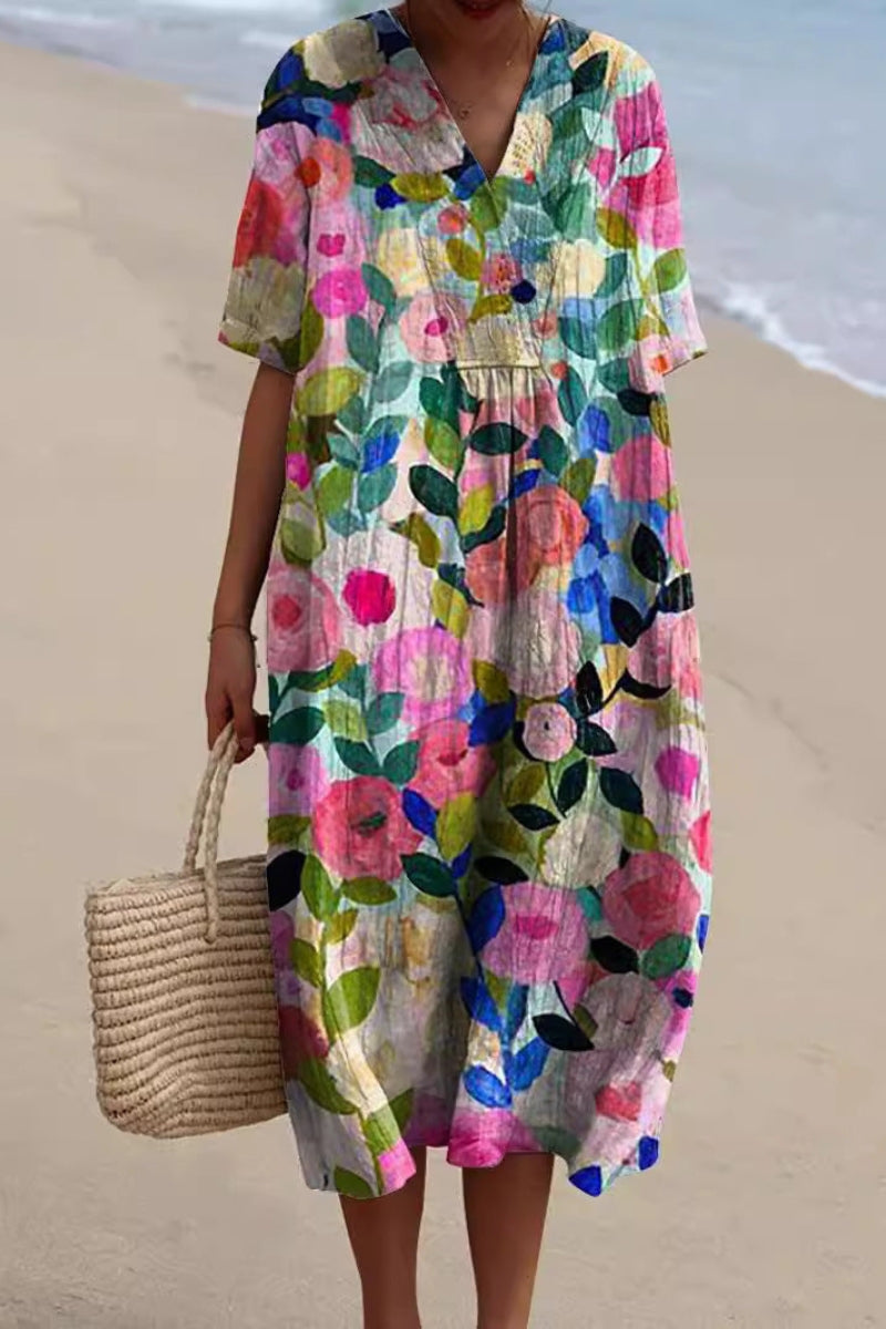 Isabel Floral Elegance Dress
