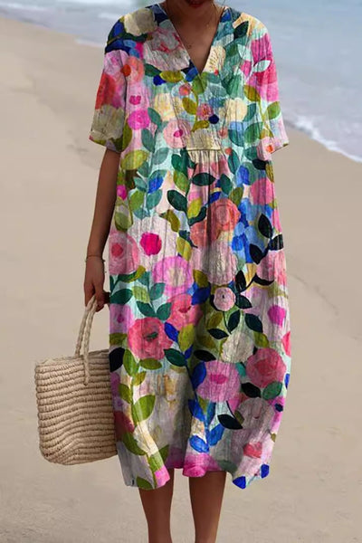 Isabel Floral Elegance Dress